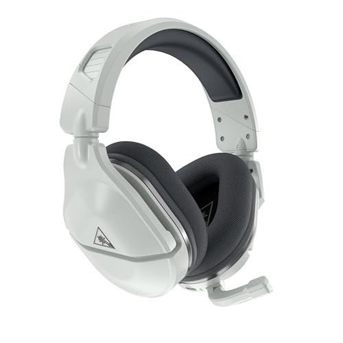 Turtle Beach Stealth 600 Gen 2 Wireless Gaming Headset for Xbox Series X & Xbox Series S, Xbox One & Windows 10 PCs with 50mm Speakers, 15Hour Battery life, Flip-to-Mute Mic and Spatial Audio - White