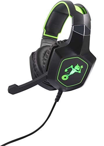 Connectivity Technology: Wired TekNmotion Yapster 3, Gaming Headset, 7.1 Surround Sound Noise Reduction for Xbox one, Green