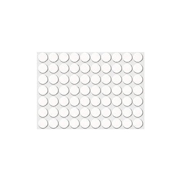 SEDLAV Transparent Round Double-Sided Non-Marking Sticky Pads - Sticky Tack for Wall Hanging, Keyword, 70pcs Acrylic Adhesive Dots for Strong Wall Hanging, Poster Putty, Museum Putty Clear Removable