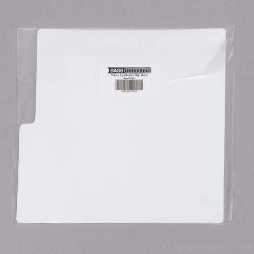 Bu DLPP305PK LP Dividers White 30 GG WHT 5PK