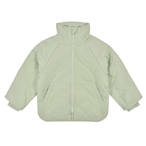 GerberBaby GirlsToddler Hooded Quilted JacketGreen2T