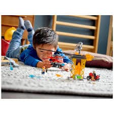 LEGO City Fire Rescue Helicopter 60281 Building Kit; Firefighter Toy and Fun Playset for Kids, New 2021 (212 Pieces)