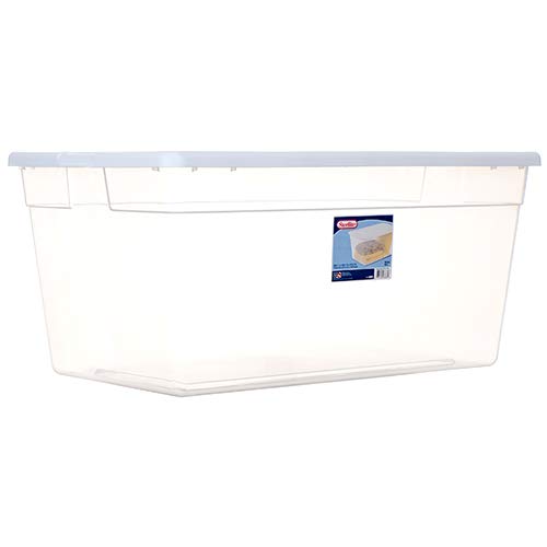 Sterilite New 361190 1666 Storage Box 90Qt White (4-Pack) Laundry Accessories Wholesale Bulk Household Laundry Accessories Laundry Accessories