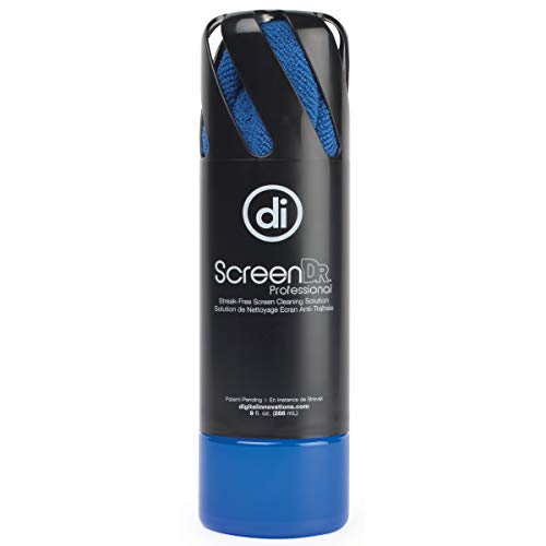 Digital Innovations 4111300 ScreenDr Professional 9 oz Screen Cleaning Kit for TV / Monitor / Laptop / Tablet / Smartphone