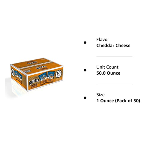 Ruffles Cheddar & Sour Cream - 50/1 oz.