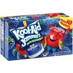 Kool-Aid Blue Raspberry Jammers, 10 Count (Pack of 4)