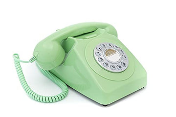 GPO Retro GPO746DPBGR 746 Desktop Push Button Telephone - Green