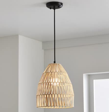 Basket Pendant Light, 1 A19 Bulb Included (Cone)