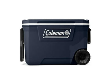 316 Series 62 Qt Wheeled Cooler, Blue Nights