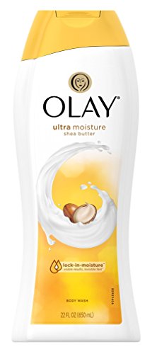 Olay Body Wash Ultra Moisture Shea Butter 22 Ounce (650ml) (3 Pack)