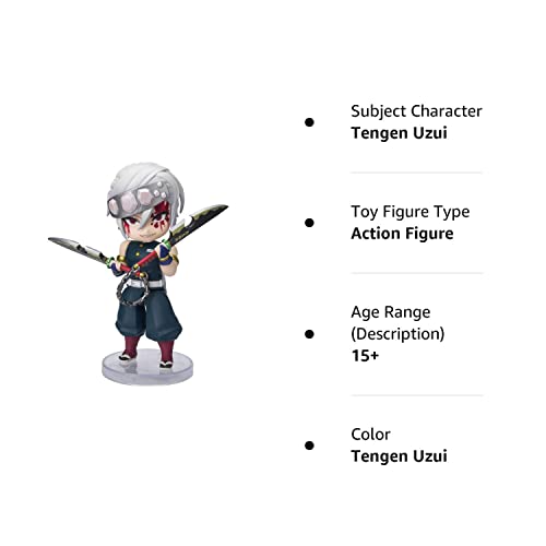 Tamashii Nations - Demon Slayer: Kimetsu no Yaiba - Tengen Uzui Sound Breathing, Bandai Spirits Figuarts Mini