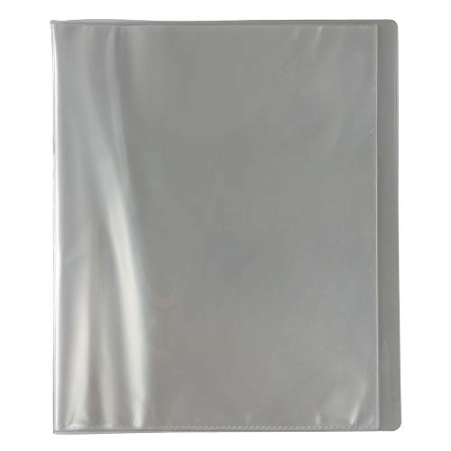 JAM PAPER Display Book - 8 1/2 x 11 (Letter Size) - Smoke Grey - 12 pages per book - Sold Individually