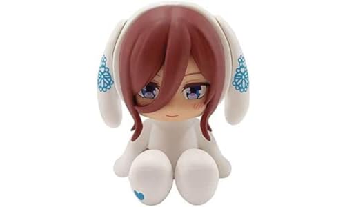 Shine The Quintessential Quintuplets Miku Chocot Soft Vinyl Figure, Multicolor