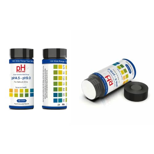 SEDLAV 100 Cups & Test Strips Set with Fast Results in 15 Seconds - Test Kit for Home & Urine Test Strips - Water Testing Kits for Drinking Water, Ph Test Strips for Women