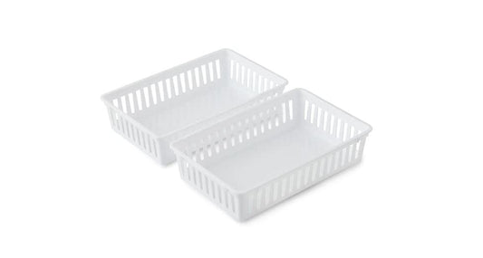 SEDLAV Set of 2 Drawer Storage Organizer Plastic Mini Bins, 10.3