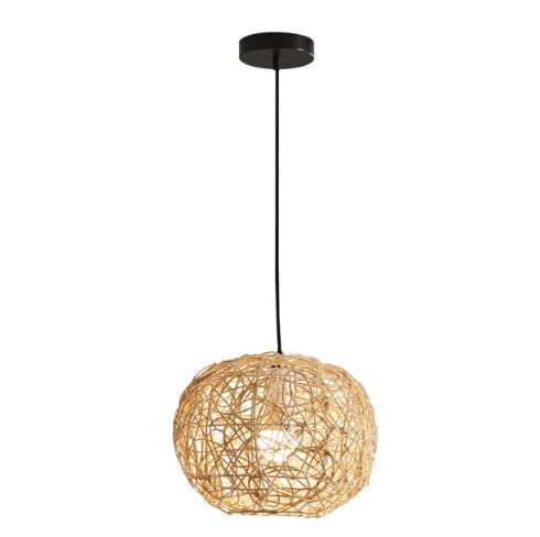 Basket Pendant Light, 1 A19 Bulb Included (Cone)