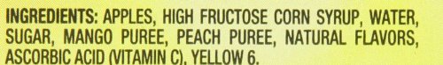 Mott's Fruitsations - Mango Peach, 4-Ounce (Pack of 24)