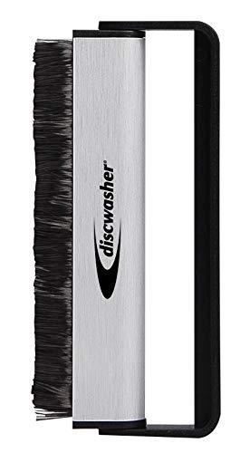 Discwasher Vinyl Record Cleaning Brush – Anti-Static, Carbon Fiber Brush. Gently Removes Dust, Dirt, Static and Fingerprints for Improved Sound Quality