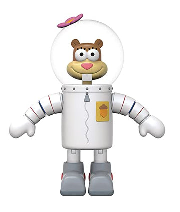 Super7 ULTIMATES! Spongebob Squarepants Sandy Cheeks - 7" Spongebob Action Figure with Accessories Classic Cartoon Collectibles and Retro Toys