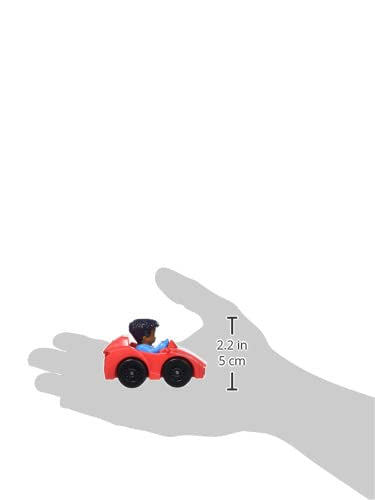 Fisher-Price Little People Vehicle Wheelie Red Toy Figure for Children from 18 Months