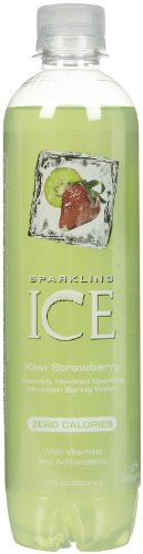 Sparkling Ice, Sparkling Water Kiwi Strawberry, 17 Ounce