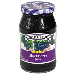 Smucker's Seedless Blackberry Jam 18 oz (Pack of 12)