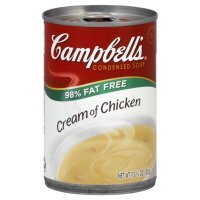 Campbell's, Condensed Cream Of Chicken Soup, 98% Fat Free, 10.75Oz Can