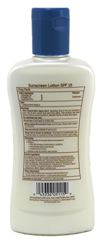 Panama Jack Spf#15 Sunscreen Lotion 6 Ounce (177ml) (6 Pack)