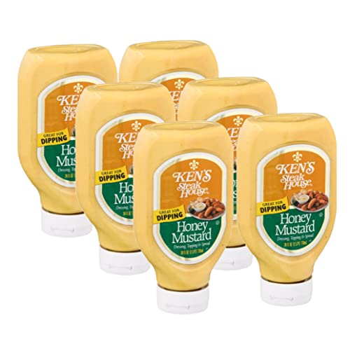 Ken's Steak House Dressing Topping & Spread Honey Mustard - 6 Pack
