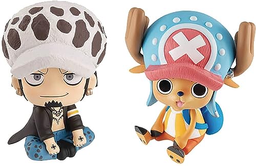 MegaHouse - One Piece - Look Up Series - Tony & Law 2pc Figure Set with Gift