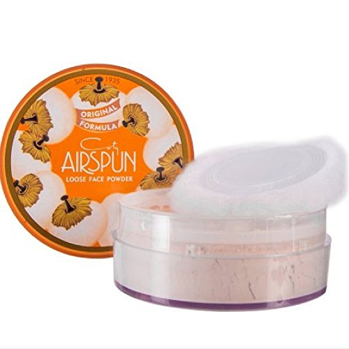 Coty AirSpun Loose Face Powder 070-24 Translucent, 2.3 oz ( Pack of 7)