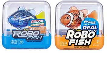 Robo Alive Electronic Interactive Fish Orange (2 Pack)