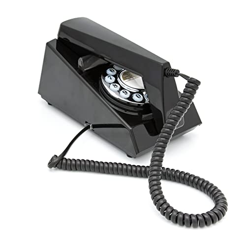 GPO GPOTRMB Trim Telephone Desktop Push-Button Telephone (Black)