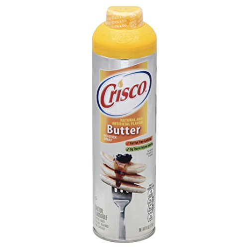 Crisco No-Stick Butter Cooking Spray - 6 oz