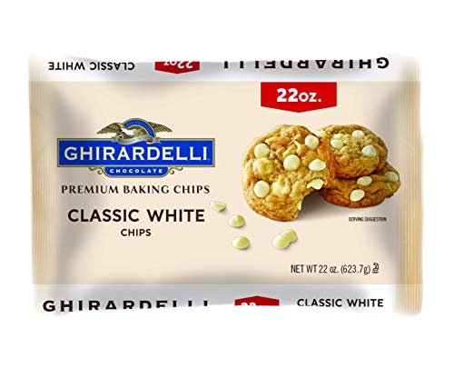 Ghirardelli Classic White Premium Baking Chips, 22 oz. Bag