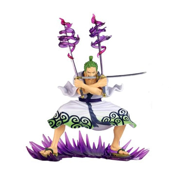 Banpresto one piece - roronoa zoro - figurine dxf 13cm