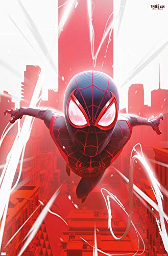 Trends International Marvel's Spider-Man: Miles Morales - Falling Wall Poster