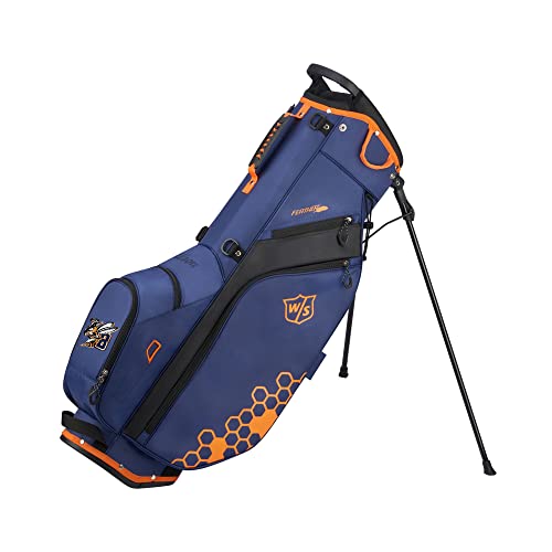 WILSON Staff Feather Carry Golf Bag - Blue/Orange