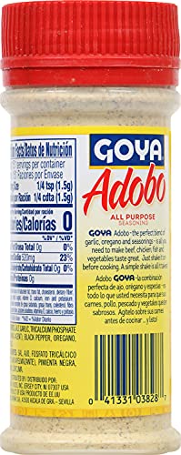 Goya Foods Adobo Seasoning with Pepper, 8-Ounce (Pack of 24)
