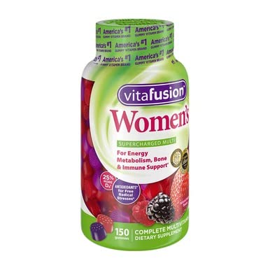 Vitafusion Womens Vitamin Gummies Mixed Berry 150 Gummies (Value Pack of 6)