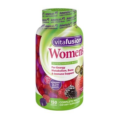 Women's Multivitamin Gummy Energy Metabolism Bone Support Berry (150 Gummies)