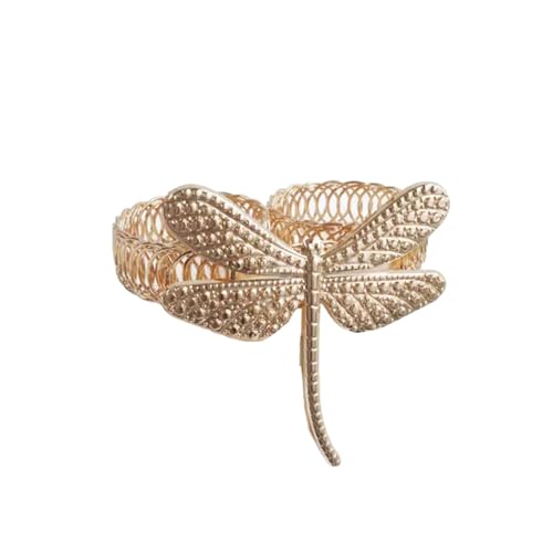 SEDLAV Dragonfly Decor Metal Spring Curtain Tieback - Elegant Home Décor Solution, Curtain Strap with Artistic Charm
