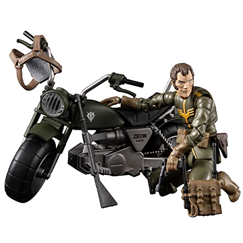Megahouse - Gundam - G.M.G. (Gundam Military Generation): Mobile Suit Gundam - Zeon Army V-01: Zeon Infantry Motorbike