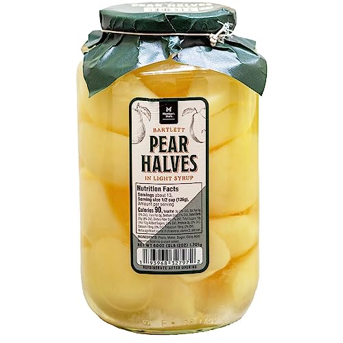 Member's Mark Bartlett Pear Halves In Light Syrup (60 Ounce)