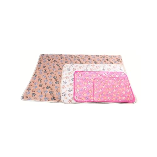 SEDLAV Blankets Super Soft Fluffy Premium Fuzzy Fleece Pet Dog and Cat Blanket, Cute Paw Patternt Washable Fluffy Blanket for Indoor or Outdoor