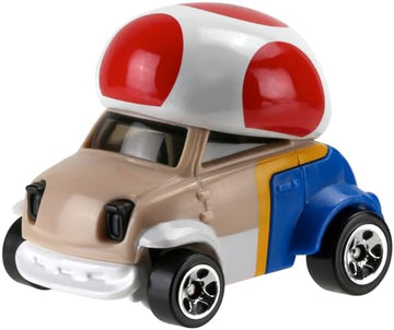 Hot Wheels Super Mario Character Cars Toad Vehicle 6/7