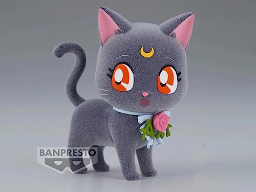 Banpresto - Pretty Guardian Sailor Moon - Fluffy Puffy - Dress Up Style Luna Figure