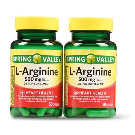 Evaxo L-Arginine Capsules, 500mg, 50 Ct, 2 Pk