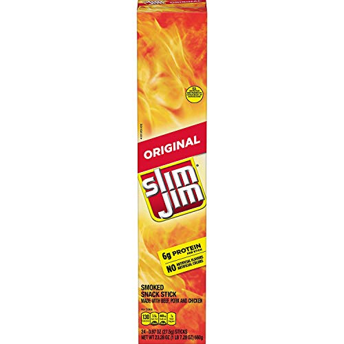 SLIM JIM GIANT REGULAR - 1 CT. of BOX/24 SLIM JIM GIANT REGULAR - 1 CT. of BOX/24
