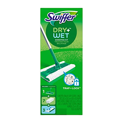 Swiffer 92815 Sweeper® Dry & Wet Floor Mop Starter Kit